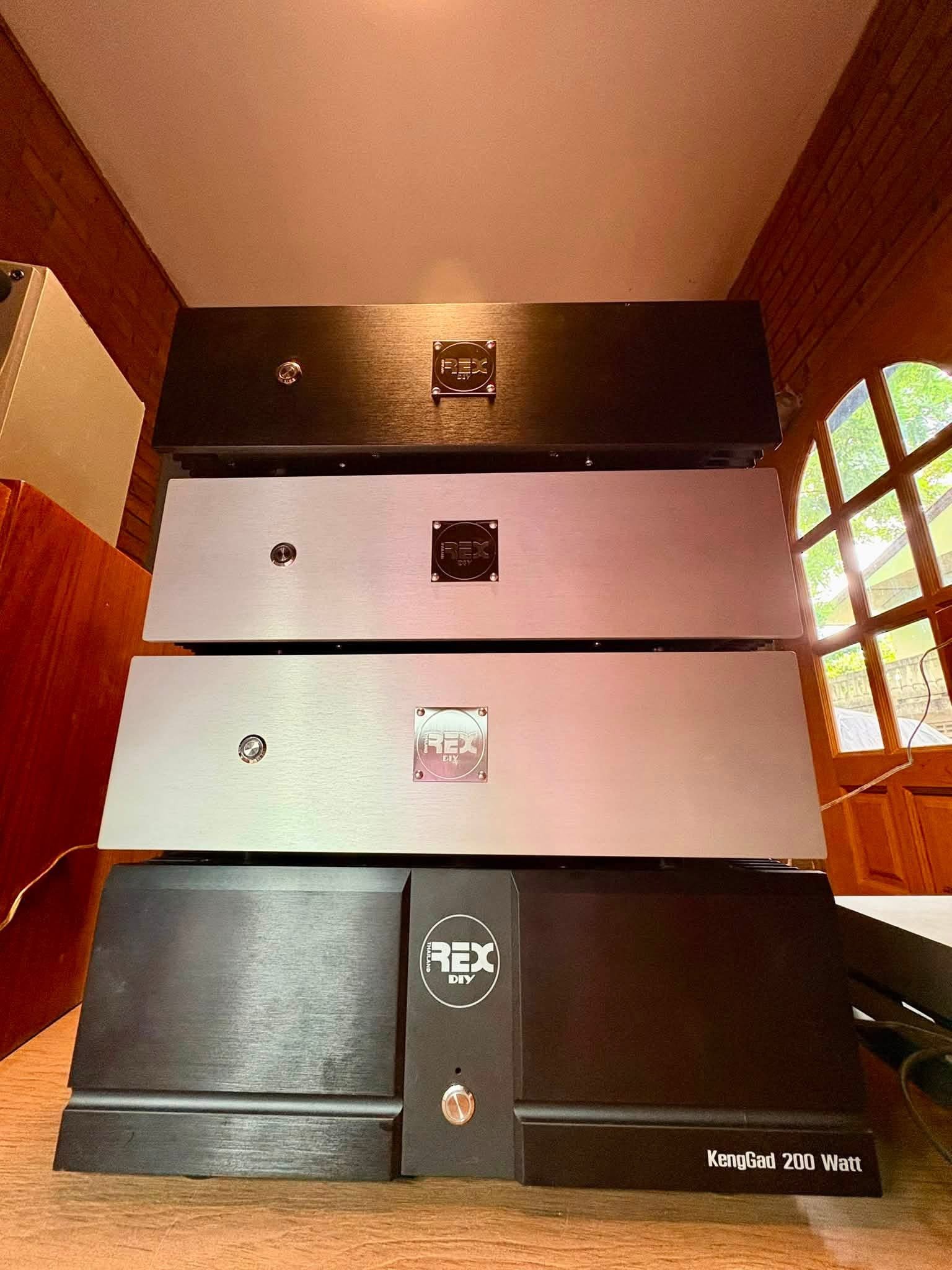 ผลงานเครื่องเสียง REX DIY